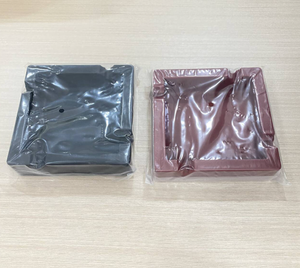 Cendrier carré en silicone incassable et résistant à la chaleur pour cigares, en caoutchouc durable, vente en gros - Product Image 5