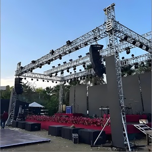 Structure de scène en aluminium pour éclairage LED, support publicitaire, porte de <span class=keywords><strong>but</strong></span>, mur, éclairage de scène, affichage - Product Image 2