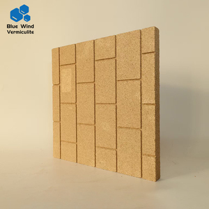 Panneaux d'isolation en <span class=keywords><strong>vermiculite</strong></span> personnalisés en usine, durables et ignifuges pour cheminées et fours, répondant aux besoins écologiques - Product Image 1