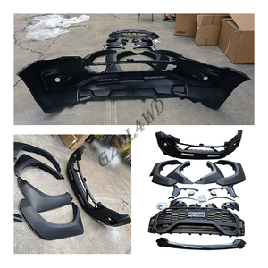 Phụ Tùng Xe Hơi Thay Thế Phía Trước Bumper Lưới Tản Nhiệt Chuyển Đổi Gr Bộ Dụng Cụ Cơ Thể Cho Hilux Rocco 2016 2018 Để Rocco 2023 - Product Image 3
