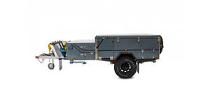 Autocaravana <span class=keywords><strong>Pequeña</strong></span> de Lujo MOLIN <span class=keywords><strong>4x4</strong></span>, <span class=keywords><strong>Caravana</strong></span> Todoterreno, Remolque de Viaje de Aluminio Gris, Capacidad de Carga de 1600 kg, 4600x1820x1460 mm - Product Image 2