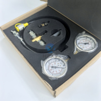 Kit de remplissage d'azote XZGK-S2 0-3600psi avec 2 manomètres, 1 vanne principale, 2 raccords, 3 broches et 1 tuyau pour le remplissage d'azote
