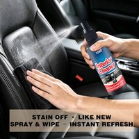 Kit de Nettoyage Auto Intérieur Bio-Enzyme avec Protecteur, Désodorisant en Spray et Serviette – Éliminateur d'Odeurs pour Nettoyage en Profondeur du Tableau de Bord de Voiture