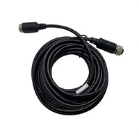 Câble d'extension de caméra de recul CAB-05 16FT 5M 4 broches, étanche, antichoc, Plug-and-Play, vision nocturne pour CCTV