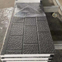 Panneaux de toiture et de mur en acier isolant, panneau sandwich en PU pour usage hôtelier, léger, résistant au feu, exporté au Pérou, en Pologne, en Turquie