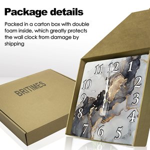 For Living Room Home Decor <strong>Clocks</strong> Creative <strong>Wall</strong> <strong>Clocks</strong> Tempered Glass Mute Quartz <strong>Kitchen</strong> Birthday Red Kid Modern Single Face - Product Image 5