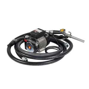 MECLUBE - 090-5300-10X Transfer electric kit <b>pumps</b> for diesel “Transfer Kit'' 100 lt/min 115V <b>manual</b> nozzle - Product Image 1