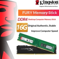 Kingston DDR4 4ème Génération 4G 8G 16G 2133 2400 2666 3200 Ordinateur de Bureau