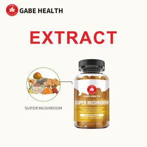 Wholesale OEM Organic Super Mushroom <strong>Supplements</strong> Gummies - 10in1 Formulate <strong>Focus</strong>, Clarity, Memory, Immunity, Energy - Product Image 6