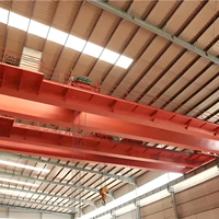 Pont roulant à double poutre de style européen Yiteng, capacité de levage de 40 tonnes/7 tonnes, palan électrique, hauteur de levage de 20 m, portée de 10 m, utilisation intérieure/extérieure