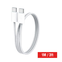 Cable USB C a C de Nailon Trenzado de 1M (3 pies) con Carga Rápida de 100W y Transferencia de Datos de 10Gbps para Laptop, iPhone y Samsung, Compatible con Video 4K