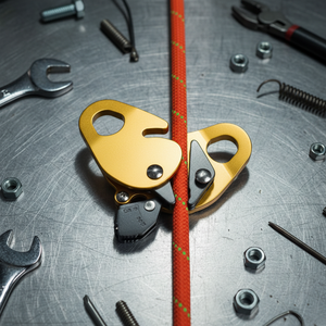 Хит продаж: Самоблокирующийся спасательный зажим для альпинизма и арбористики, устройство защиты от падения, алюминиевый сплав 7075, 22 кН - Product Image 2