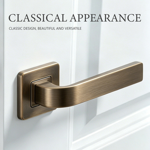 Cerradura de Cilindro Deslizante Tianyi Elegante Dorada de Aleación de Zinc con Manijas Reversibles para Interiores de Oficinas y Habitaciones - Product Image 2