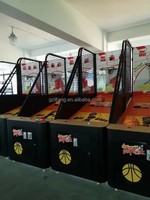 Vente en gros usine économique : Machine de jeu d'arcade d'intérieur à monnayeur pour tir au basket, Paniers de basket de rue électriques, Boxe