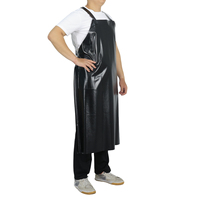 Tablier long imperméable en PVC résistant à l'huile pour la cuisine, la vaisselle et le jardinage