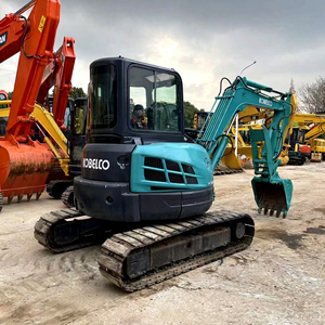 Excavatrice d'occasion Kobelco SK50SR SK50, machine agricole et de jardinage d'origine Kobelco SK75, incluant moteur, boîte de vitesses, roulements, PLC, Japon - Product Image 1