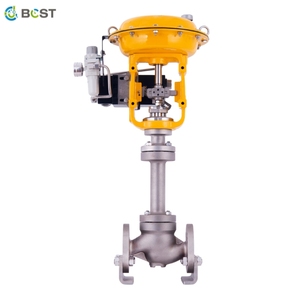 Diafragma Neumático BCST JCZJHM Globe para Gas a Alta Temperatura, Acero Inoxidable 316, Conexión de Brida, Tamaño de Puerto de 3/4''-12'' - Product Image 4