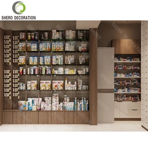 ตู้โชว์เครื่องสำอางแบบโมเดิร์น พร้อมไฟ LED สำหรับร้านค้าปลีกและร้านเครื่องสำอาง - Product Image 6