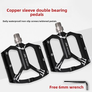 Pedal de Bicicleta JIUYUE Ancho y Ultraligero de Aleación de Aluminio con Rodamiento Sellado con Bujes DU para Bicicletas BMX, de Carretera y Cruiser - Product Image 3