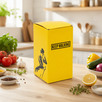 Boîte d'emballage de produit électronique à double prise ondulée personnalisée avec des matériaux respectueux de l'environnement