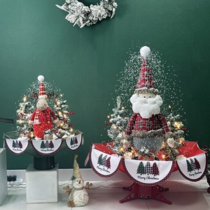 Xmas trang trí nội thất 120cm Cây giáng sinh tuyết trắng Santa clause Cây giáng sinh - Product Image 4