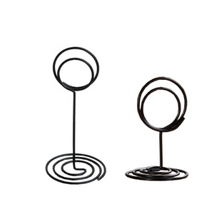 Huaxinda metallo carta di nozze titolare del numero di tavolo per vari capodanno cinese Halloween ringraziamento natale ferro - Product Image 6