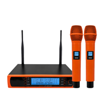 Système de microphone sans fil UHF URX9900P avec synchronisation de fréquence infrarouge pour karaoké, église, performances. Idéal pour le chant, les fêtes et les rassemblements.