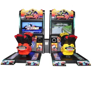 Machine de jeu d'arcade simulateur de <span class=keywords><strong>Moto</strong></span> <span class=keywords><strong>GP</strong></span>, <span class=keywords><strong>jeux</strong></span> à pièces, simulateur de conduite, prix, équipement de centre de <span class=keywords><strong>jeux</strong></span>, console d'arcade - Product Image 3