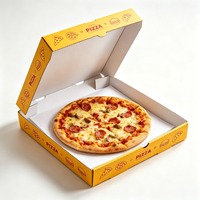 SP5032 Usine OEM/ODM Logo personnalisé Laminage mat Écologique Recyclable Carton ondulé Qualité alimentaire 8/10/12/14/16 pouces Pizza