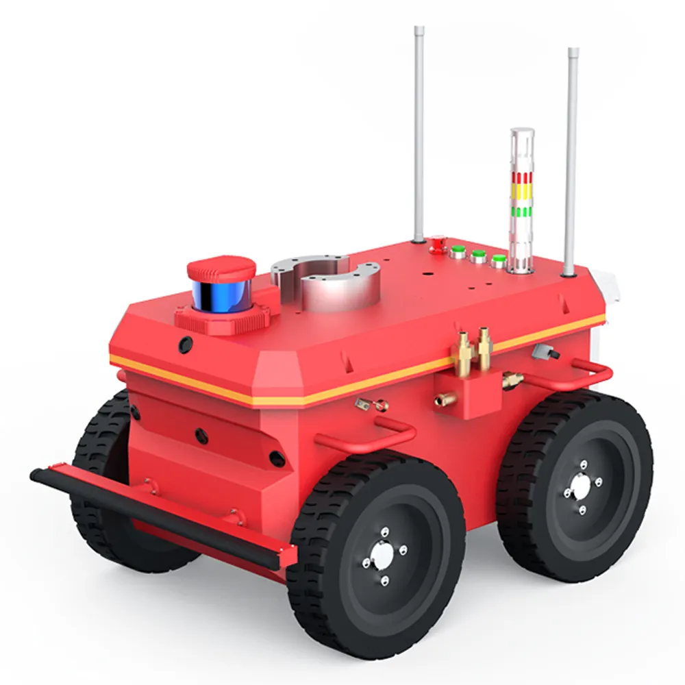 AUTO MS Chemical factory Patrol Outdoor Intelligent Navigation autonome détection de gaz antidéflagrant Auto-chargement roue Robot