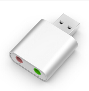 <span class=keywords><strong>Carte</strong></span> <span class=keywords><strong>son</strong></span> <span class=keywords><strong>analogique</strong></span> USB 7.1 en alliage d'aluminium pour ordinateur de bureau/ordinateur portable <span class=keywords><strong>Carte</strong></span> <span class=keywords><strong>son</strong></span> USB externe Plug-and-Play - Product Image 3