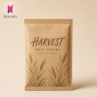 Sachets de café filtre pour infusion, individuels, avec poignée, personnalisables, vente en gros