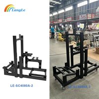 Cockpit DIY de Simulation de Course 4080 à Profilé Aluminium en T, Châssis SimRacing, Cadre de Mouvement pour Jeu VR, Kit de Rig de Simulation, Simulateur de Conduite Automobile