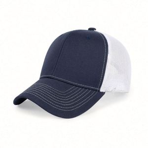 Wholesale Custom Mesh Snapback Hat <b>Plain</b> Blank Trucker <b>Caps</b> Curved Brim Gorras Baseball <b>Caps</b> - Product Image 3