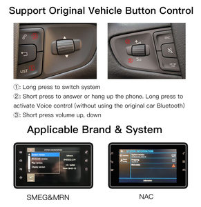 CARABC - Interfaz Inalámbrica <span class=keywords><strong>Apple</strong></span> <span class=keywords><strong>CarPlay</strong></span> y Android Auto para Peugeot <span class=keywords><strong>Citroen</strong></span> SMEG&MRN Nac, <span class=keywords><strong>CarPlay</strong></span>, Mirrorlink, Multimedia - Product Image 3