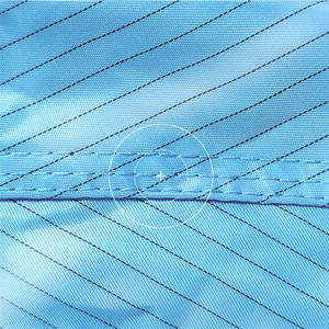 معطف/روب مختبر قابل للغسل، أبيض أزرق وردي، مضاد للكهرباء الساكنة (<span class=keywords><strong>ESD</strong></span>) لغرف الأبحاث النظيفة - Product Image 5