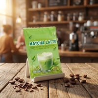 Poudre de matcha latte de qualité supérieure en marque privée, service OEM