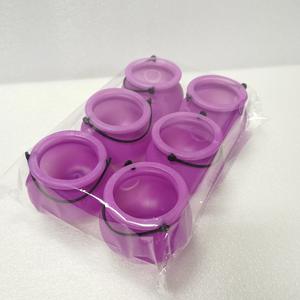 6 uds Mini caldero de plástico bruja <span class=keywords><strong>Calderon</strong></span> ollas cubo negro Mango Chico-friendly Halloween dulces monedas soporte colgante vacaciones - Product Image 6