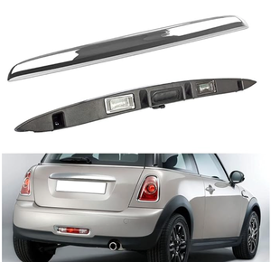 Manija de la puerta trasera con luz compatible con BMW Mini Cooper R56 R57 2005-2015 (reemplazo) # 51132753602 Manija de Liberación de la Puerta Trasera - Product Image 2