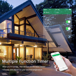 Langyeao Wifi Máy nước nóng chuyển đổi 20/40A cảm ứng Bảng điều chỉnh không thấm nước chúng tôi tiêu chuẩn cuộc sống thông minh ứng dụng điều khiển từ xa tự động hóa nhà tường - Product Image 4