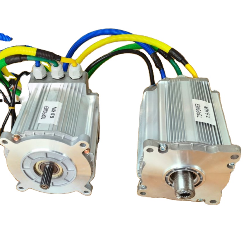LUNYEE 4500W Motore Hub Per Bici Elettrica 20 Pollici – 48V 60V 72V, Dual Hall, 120N.m Coppia, Potenza Furiosa Per Moto Elettrica