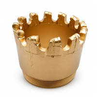 Foret de forage PDC de 76 mm, 93 mm, 112 mm, 133 mm, 152 mm pour le forage géothermique, burin PDC de haute qualité