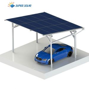 Cubierta Impermeable para Estacionamiento con Paneles Solares, Apta para Exteriores, de Alta Definición, con Resistencia al Viento/Nieve, Fabricada en Acero Inoxidable AL6005-T5 - Product Image 2