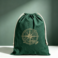 Sac à dos pliable en toile écologique avec cordon de serrage, grand sac en coton doux pour le sport, la plage et les cadeaux promotionnels