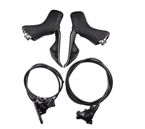 Groupe de transmission pour vélo de route <span class=keywords><strong>Shimano</strong></span> <span class=keywords><strong>105</strong></span> Di2 R7170 2x12 vitesses, pédalier R7100, dérailleur arrière R7150, dérailleur avant R7100, <span class=keywords><strong>cassette</strong></span> 11-36T/11-34T - Product Image 6