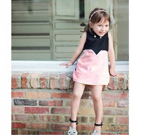 Ropa Infantil al por Mayor, Último Diseño de Moda, Vestido Recto sin Mangas con Lentejuelas para Niñas, de Fabricante Chino - Product Image 6