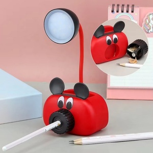 Lampe de bureau LED créative USB en forme de dessin animé, veilleuse de chevet pour chambre à coucher, protection oculaire, lampe de lecture, lampe d'apprentissage pour le repassage des crayons - Product Image 6