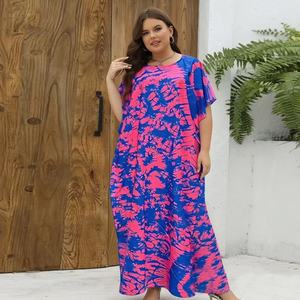Super Offerta di Fabbrica Abito Lungo Maxi Casual da Spiaggia Stampa <span class=keywords><strong>Dashiki</strong></span> Africana - Product Image 3