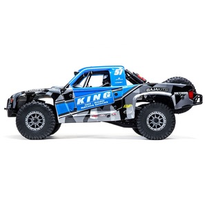 Super Baja Rey 1/6 8S 4X4 RTR Brushless Desert Truck King Shocks 50+ MPH Voiture RC avec technologie AVC SMART Bleu LOS05021T2 - Product Image 2