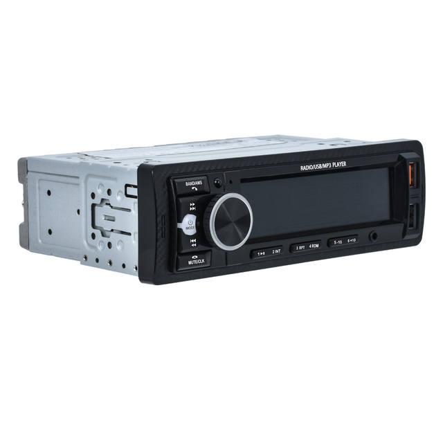 Hot Selling Car MP3 Player Double USB FM Stereo Radio Single Din Fixed Panel Car Player